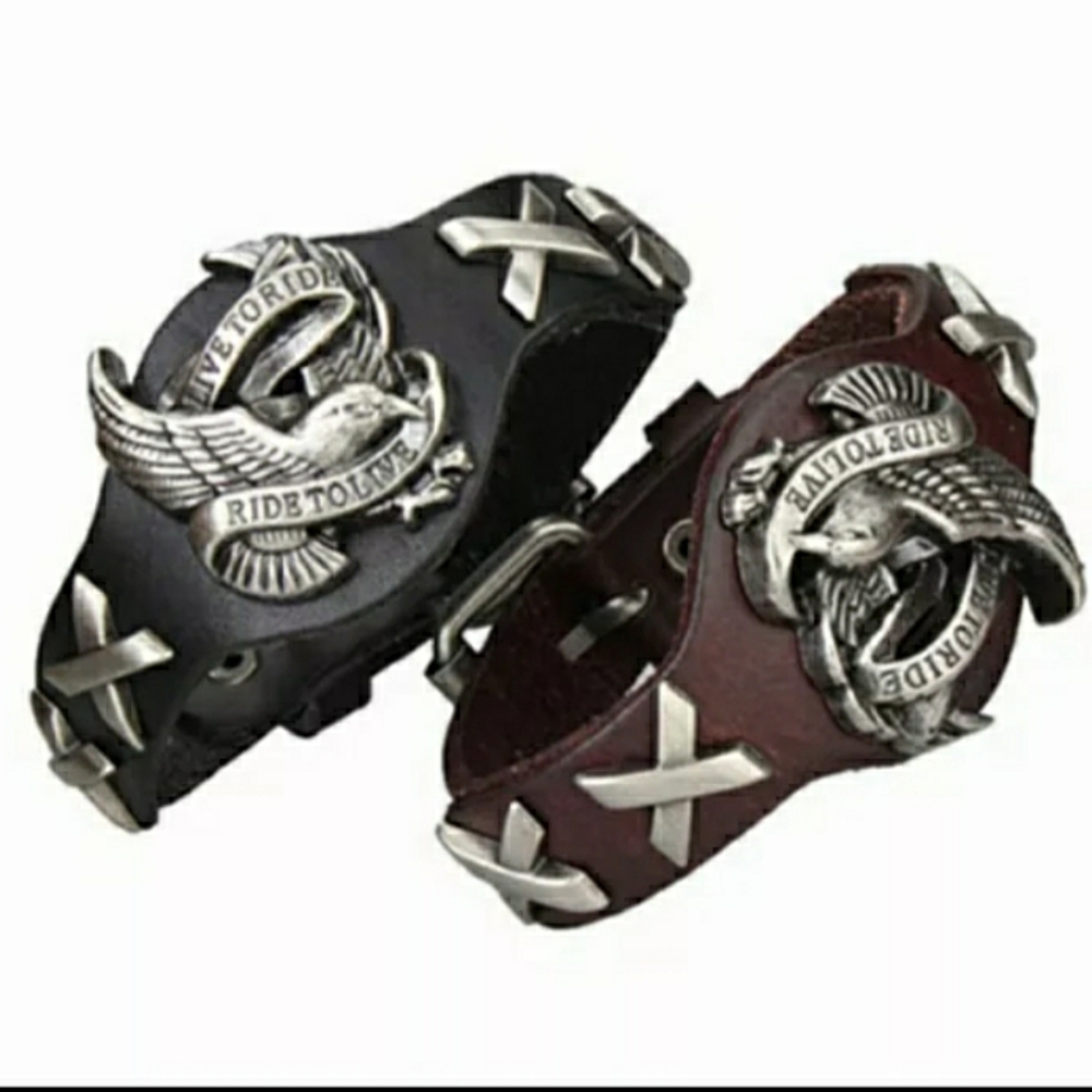 Live to Ride Ride to Live Bracelet
